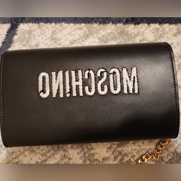 MoschinoMoschino Teddy Bear Mini Chain crossbody/Clutch Bag - Picture 9 of 14